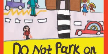 Pupil’s street sign design helps promote safe and responsible parking around Oldbury school
