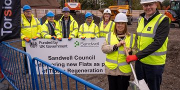 Groundbreaking ceremony marks start of building work on Tipton regeneration project
