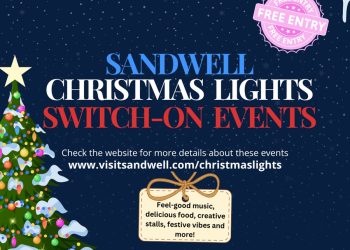 Free Sandwell Christmas lights switch-on events starting from Friday 14 November!