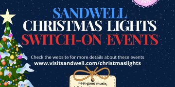 Free Sandwell Christmas lights switch-on events starting from Friday 14 November!