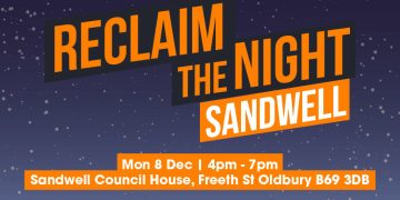 Join Sandwell’s Reclaim the Night Walk