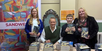 Hundreds of Sandwell children inspired by Alexander Armstrong’s visit to West Bromwich Town Hall