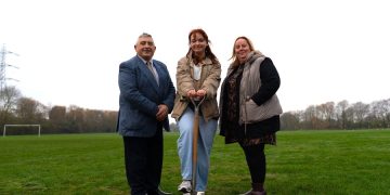 Spades in the ground for new Hydes Road pavilion as Wednesbury marks major community investment