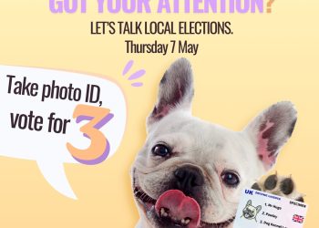 Sandwell Local Elections – Remember to bring your photo ID and vote for three on Thursday 7 May