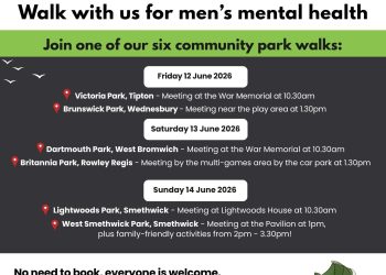 Sandwell Council wins national award as it brings back ‘Walk in the Park’ to support mental health