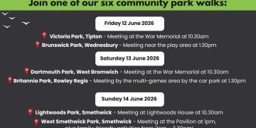 Sandwell Council wins national award as it brings back ‘Walk in the Park’ to support mental health