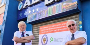 Six shops closed in Cradley Heath over the sale of illegal goods