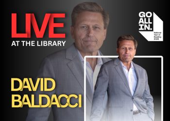 Book tickets for talk with bestselling author David Baldacci at West Bromwich Town Hall