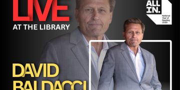 Book tickets for talk with bestselling author David Baldacci at West Bromwich Town Hall