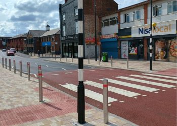 Shop local in Tipton: Improvement works to Owen Street public spaces are now complete