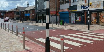 Shop local in Tipton: Improvement works to Owen Street public spaces are now complete