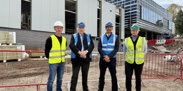 One year to go as new Haden Hill Leisure Centre reaches major construction milestones