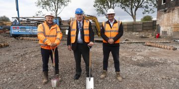 Groundbreaking ceremony for much-needed new homes in Tipton town centre